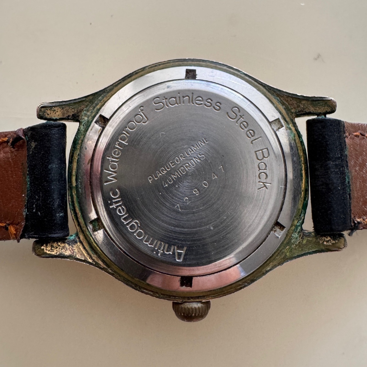 Montre Zenith stainless steel back antimagnetic waterproof-photo-2
