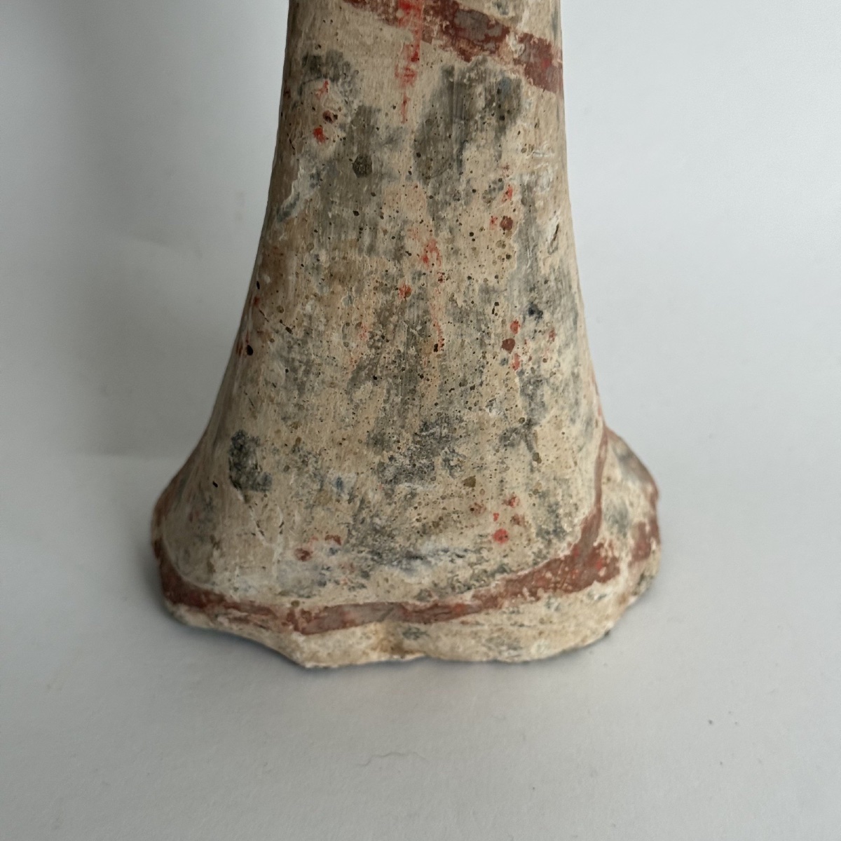 Polychrome Terracotta Statue Of A Han Court Lady -photo-4