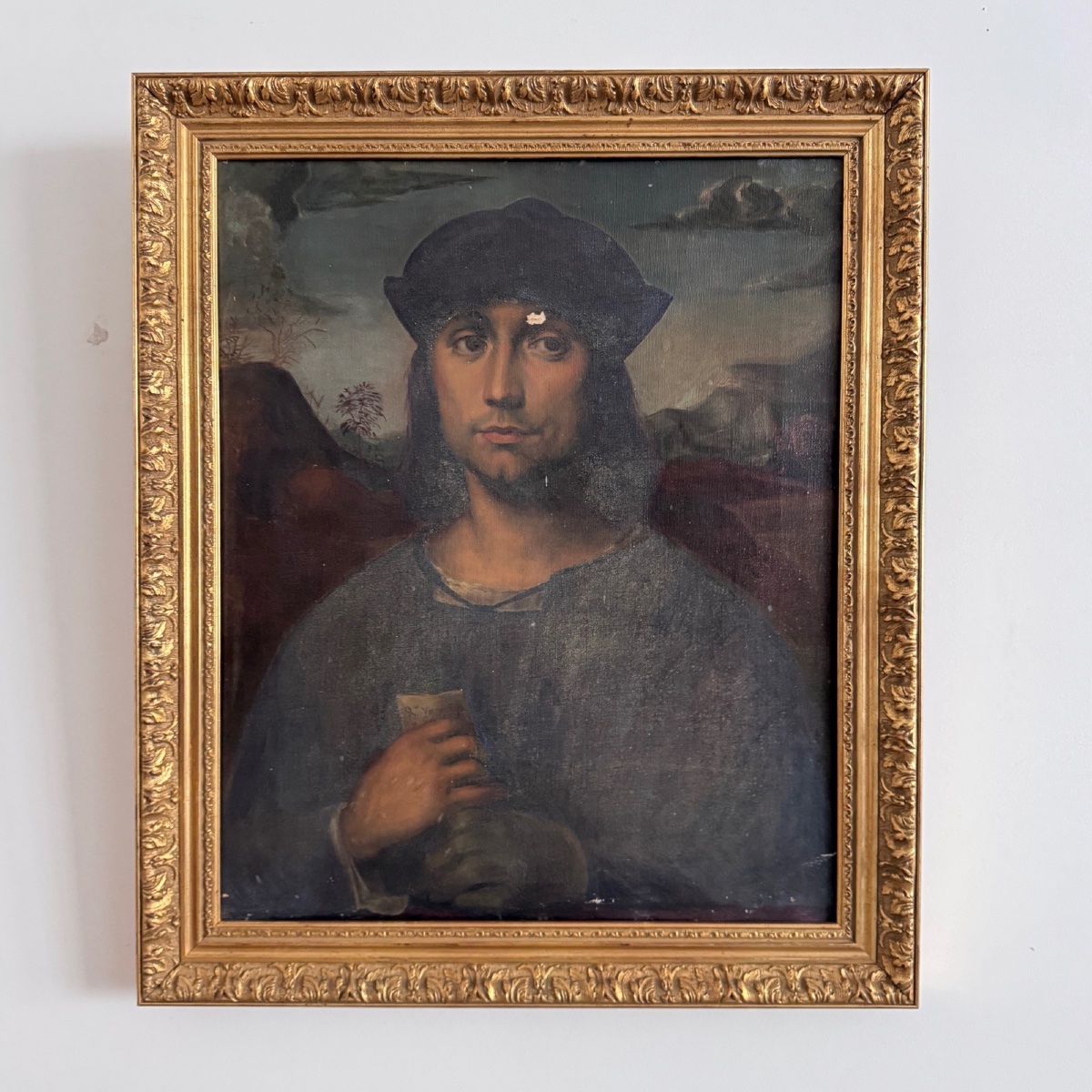Oil On Canvas, After Francesco Francia Evangelista Scappi, 16th Century -photo-2