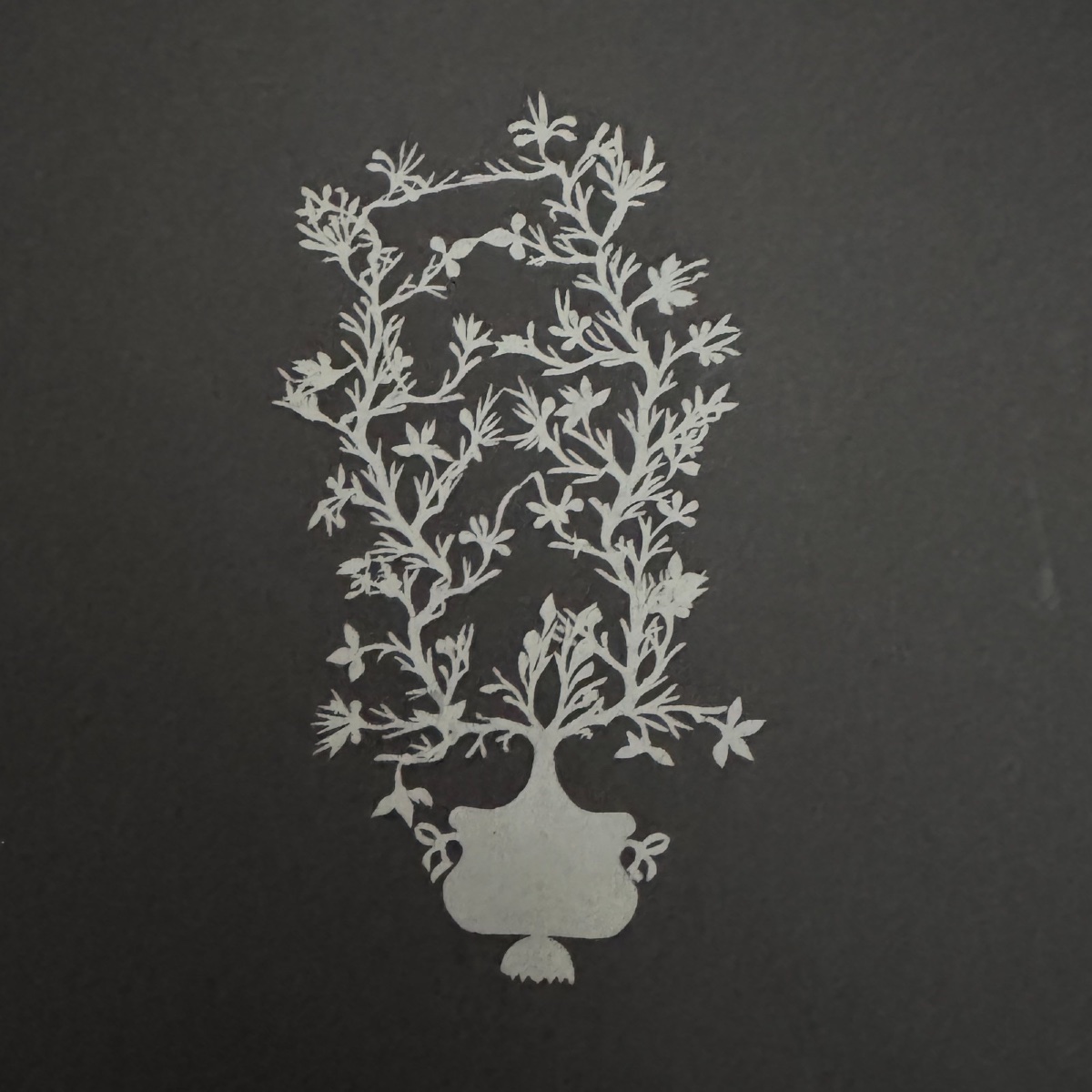 Canivet en dentelle de papier XIXe -photo-2