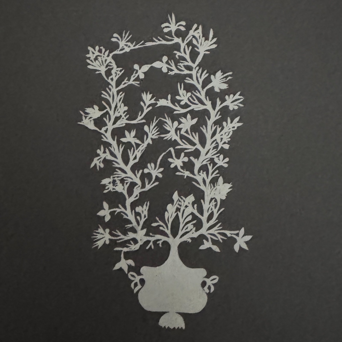 Canivet en dentelle de papier XIXe -photo-3