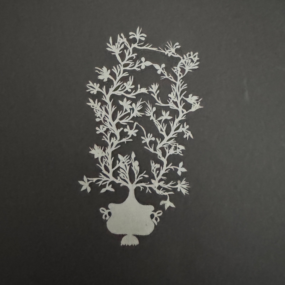 Canivet en dentelle de papier XIXe -photo-1