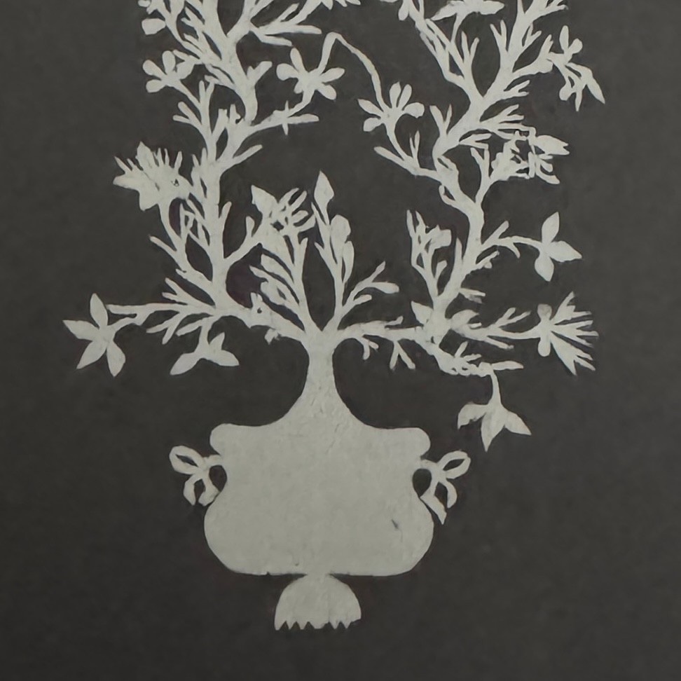 Canivet en dentelle de papier XIXe -photo-3