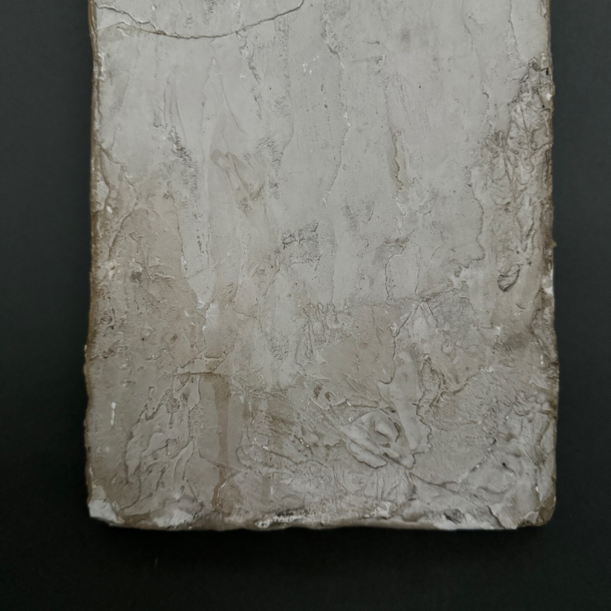 Bas-relief d'atelier en plâtre Charles Filleul représentant une nymphe -photo-4