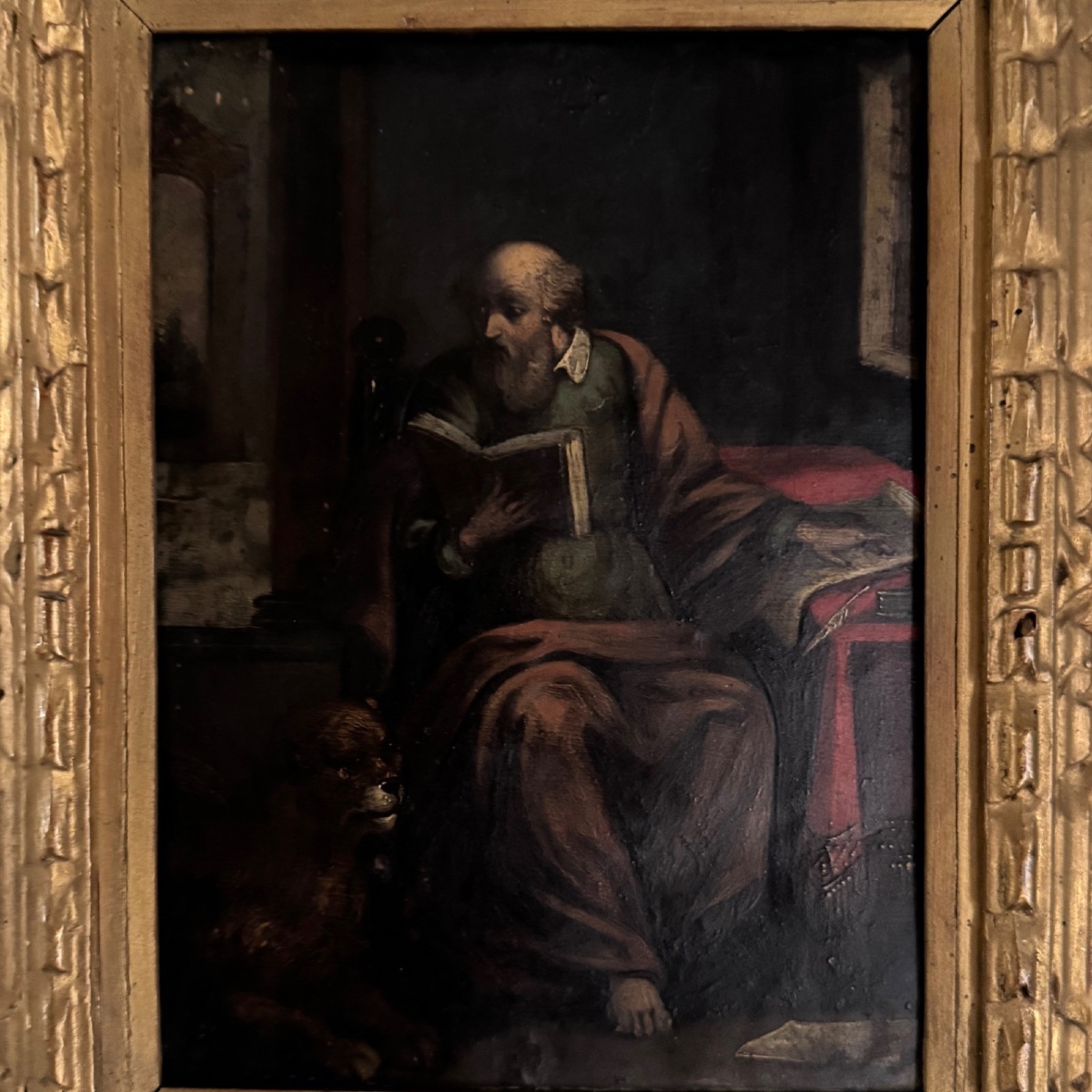 17th-century Oil On Copper Depicting Saint Jerome-photo-4
