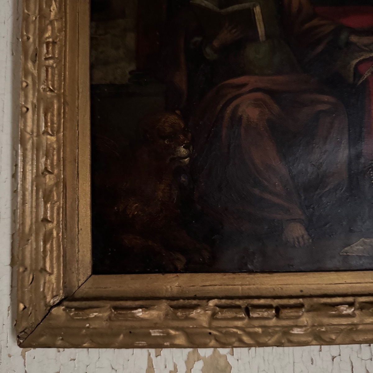 17th-century Oil On Copper Depicting Saint Jerome-photo-7