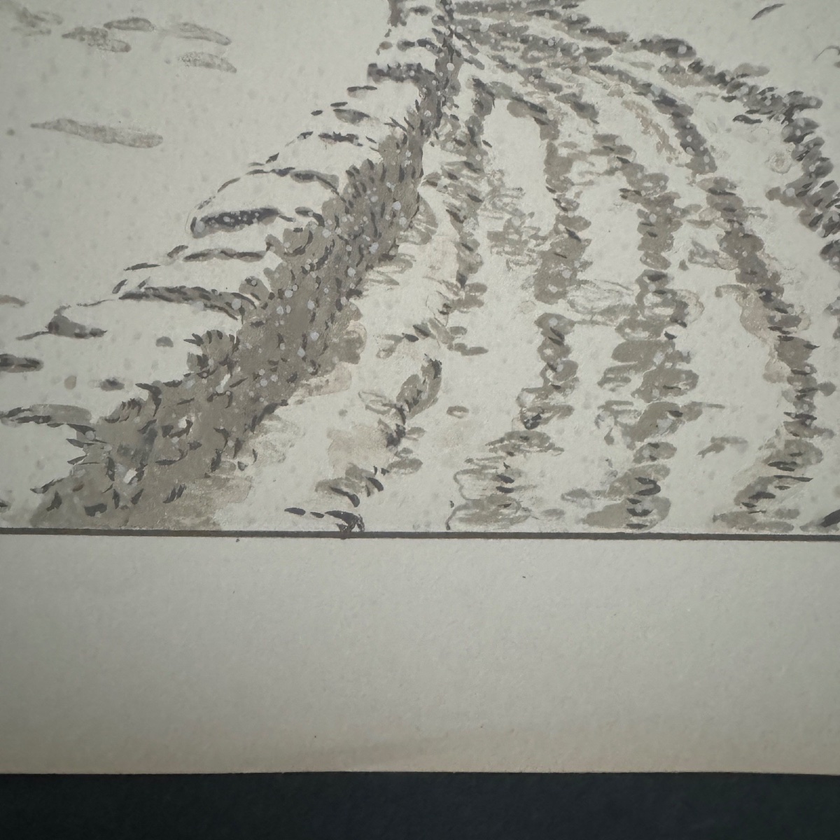 Lithographie par Henri Rivière La Féérie des Heures - La Neige-photo-6