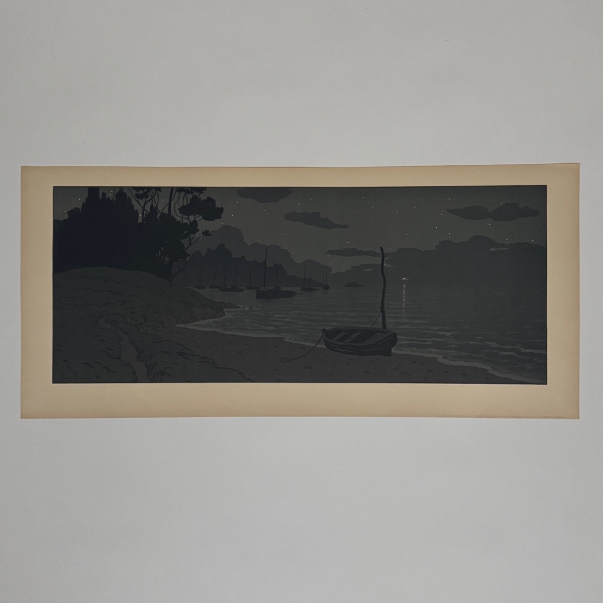 Lithograph By Henri Rivière, *la Féérie Des Heures*—*la Nuit*-photo-2