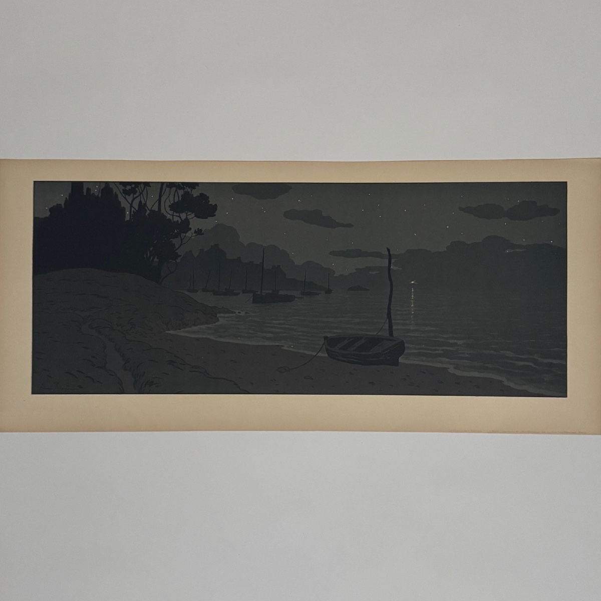Lithograph By Henri Rivière, *la Féérie Des Heures*—*la Nuit*-photo-3