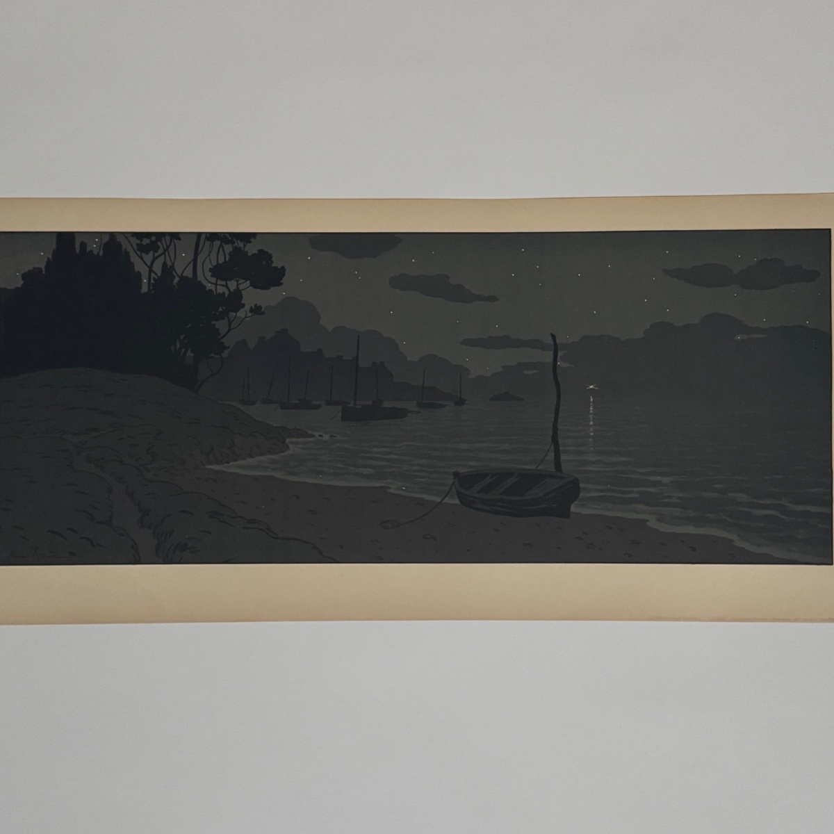 Lithograph By Henri Rivière, *la Féérie Des Heures*—*la Nuit*-photo-4
