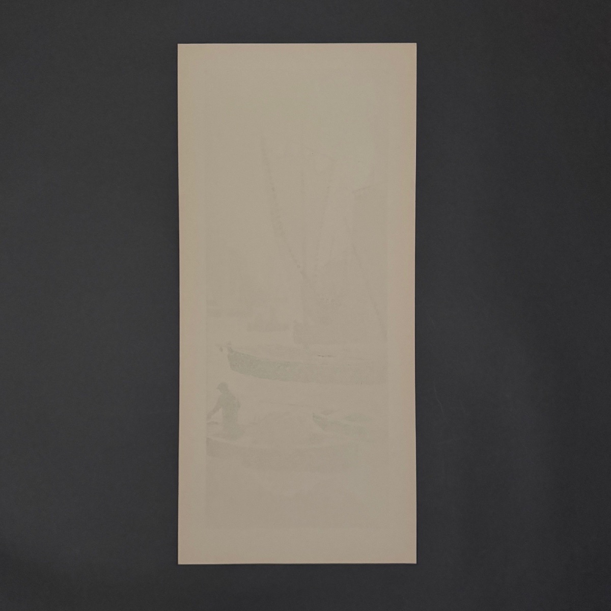Lithographie par Henri Rivière La Féérie des Heures Le Premier Quartier -photo-3
