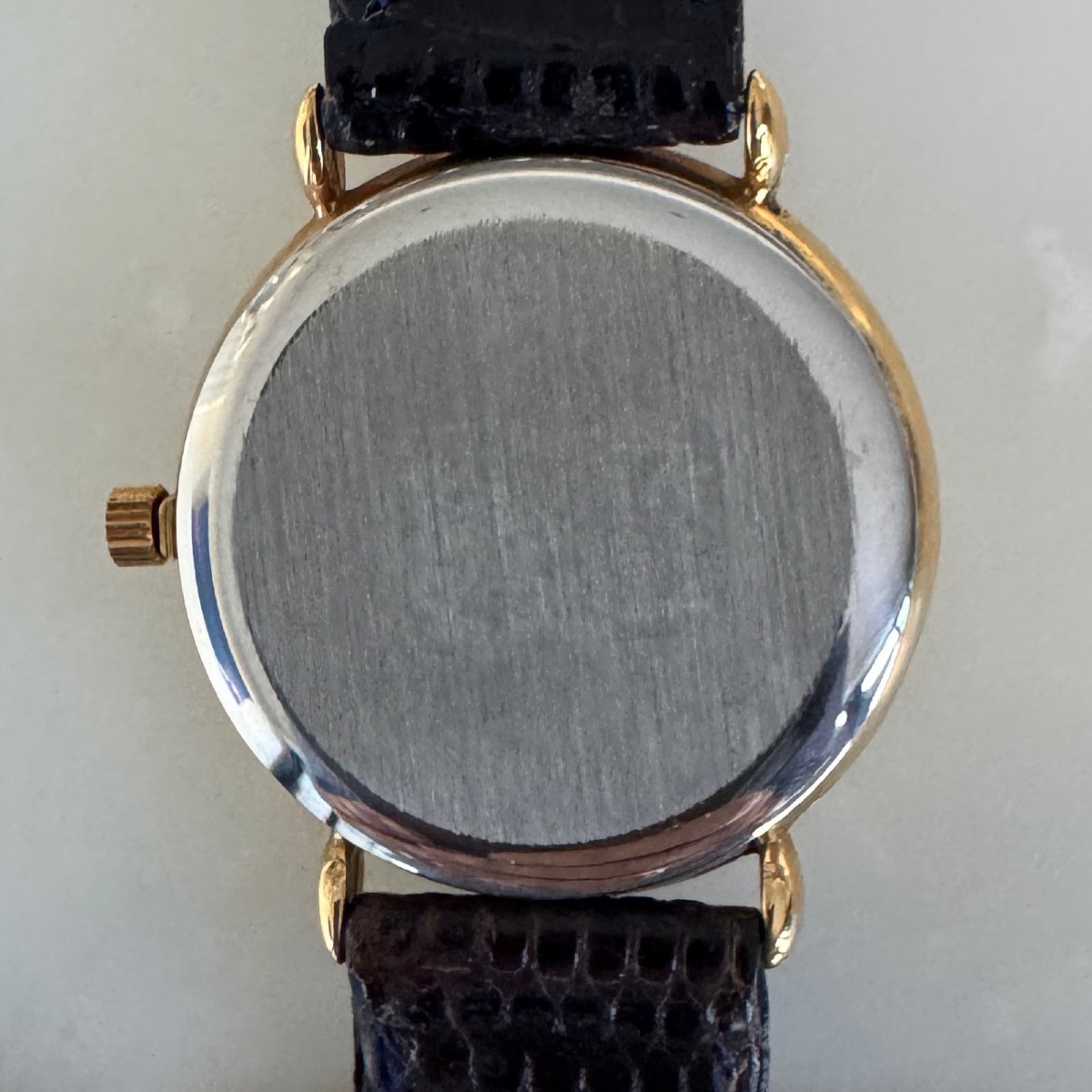 Montre J. Frésard Paris avec ciel étoilé doré et bleu -photo-1