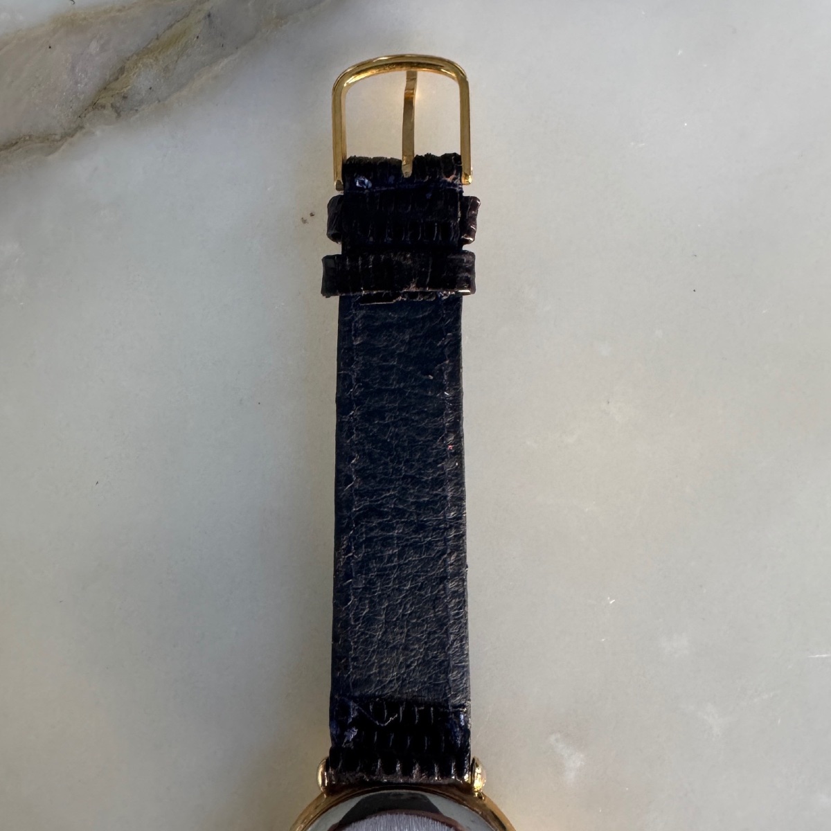 Montre J. Frésard Paris avec ciel étoilé doré et bleu -photo-3