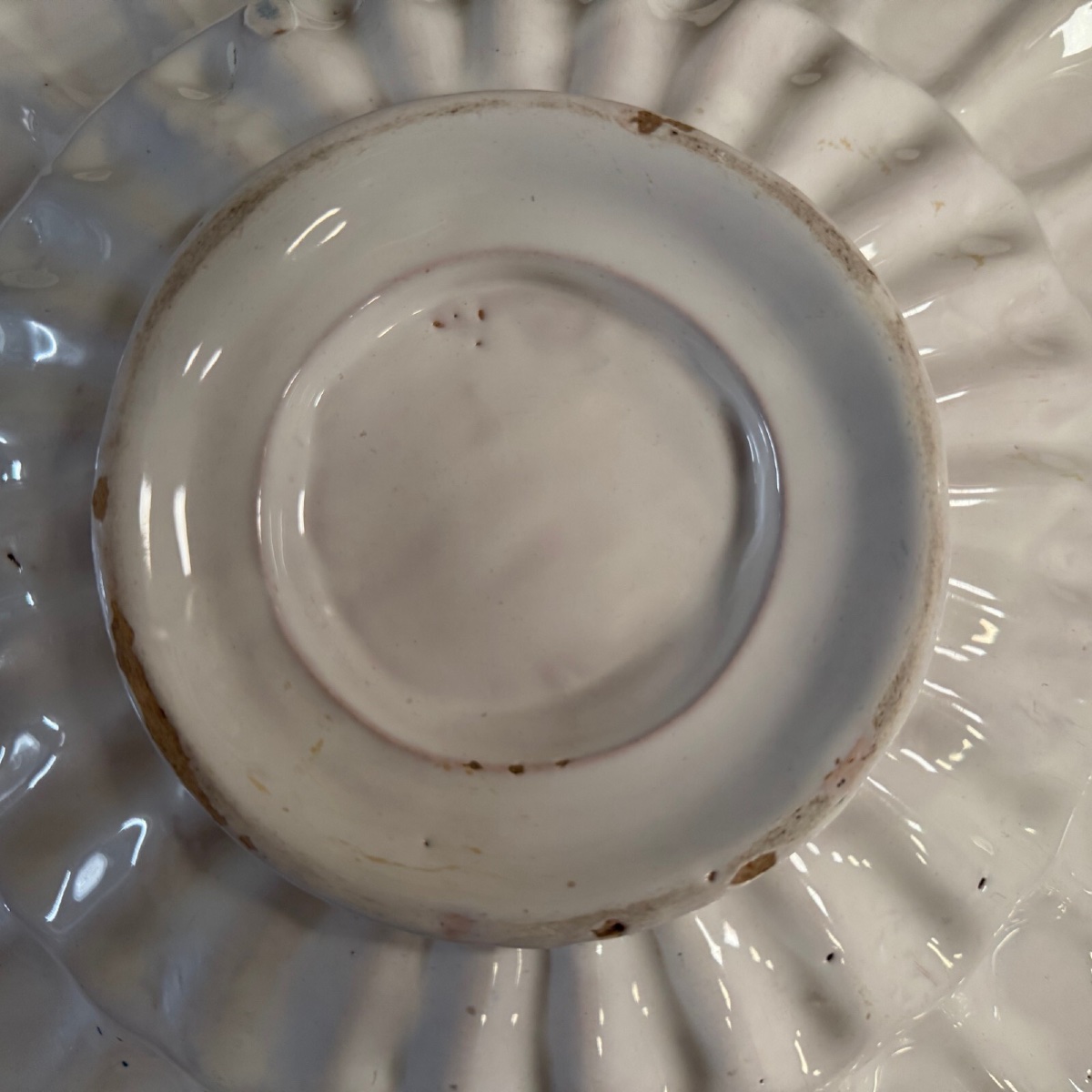 18th-century Delft Earthenware Deep, Multi-lobed Bowl With A Chinese-style Design-photo-4