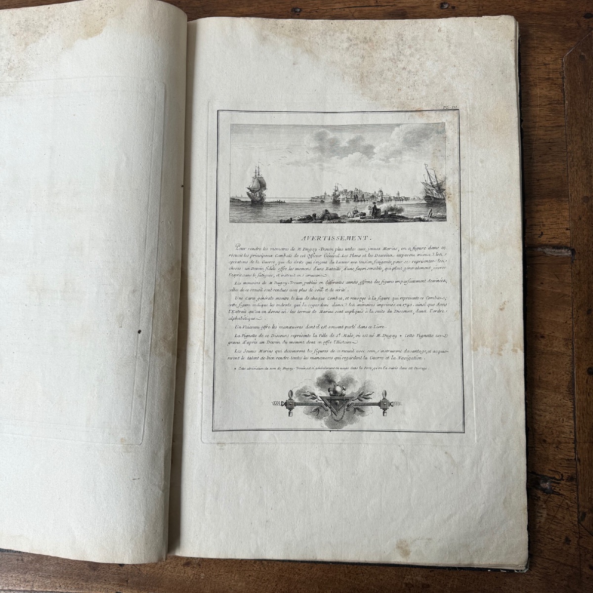 Book: *the Campaigns Of Dugay-trouin*—18th-century Engravings -photo-1