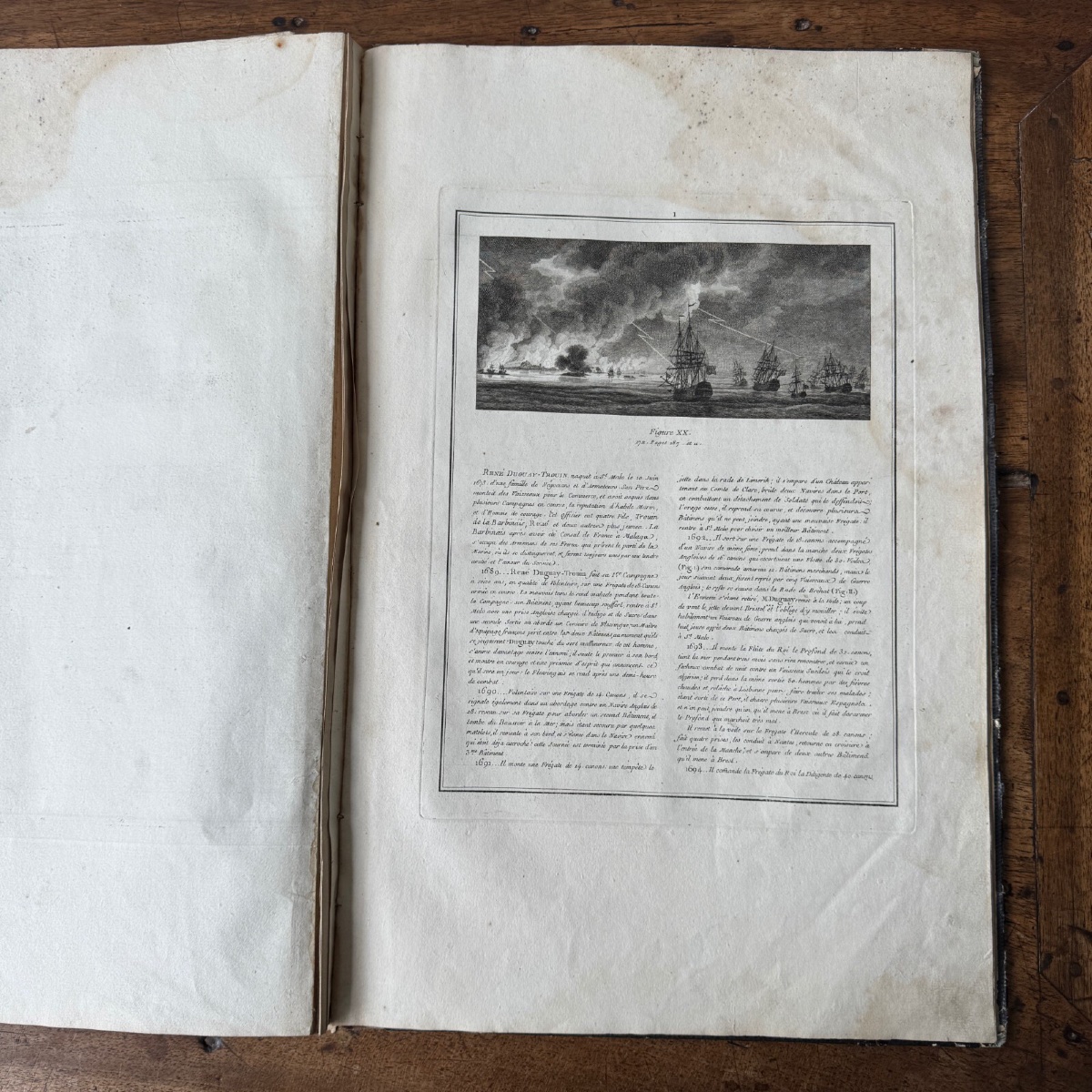 Book: *the Campaigns Of Dugay-trouin*—18th-century Engravings -photo-8