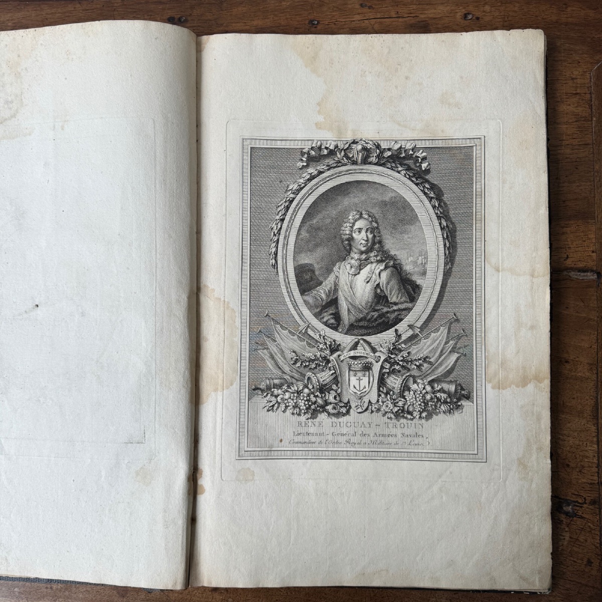 Book: *the Campaigns Of Dugay-trouin*—18th-century Engravings 