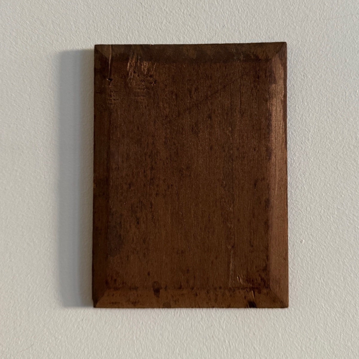 Huile sur panneau rehaussée scène d'intérieur bretonne -photo-2