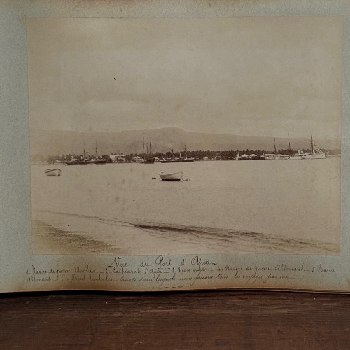 Album Of 29 Photos: Mataafa, Samoa, Missionary Work, Battle Scenes-photo-1