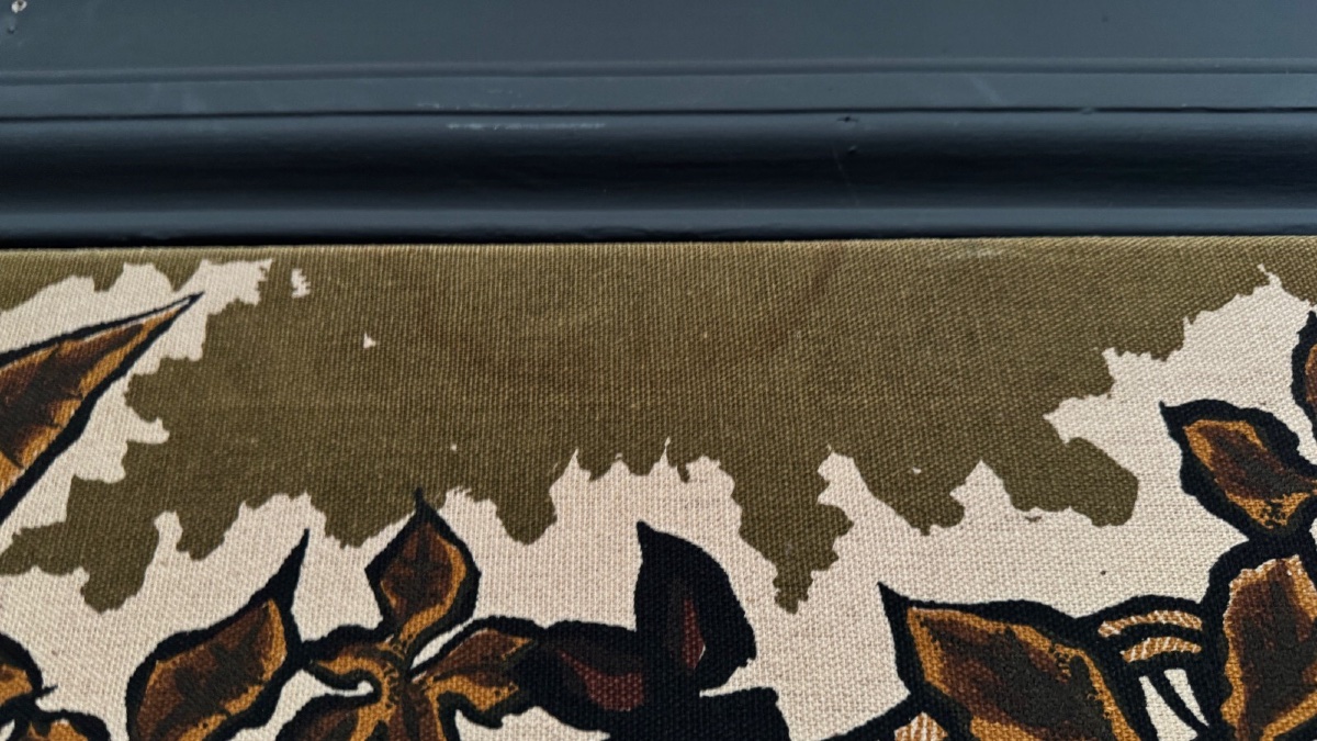 Tapestry Panel On Cotton By Lurçat, 1960, Featuring An Aquarium Scene -photo-7