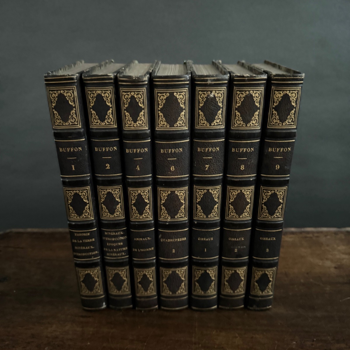 The Complete Works Of Buffon, 7 Volumes With Engravings 