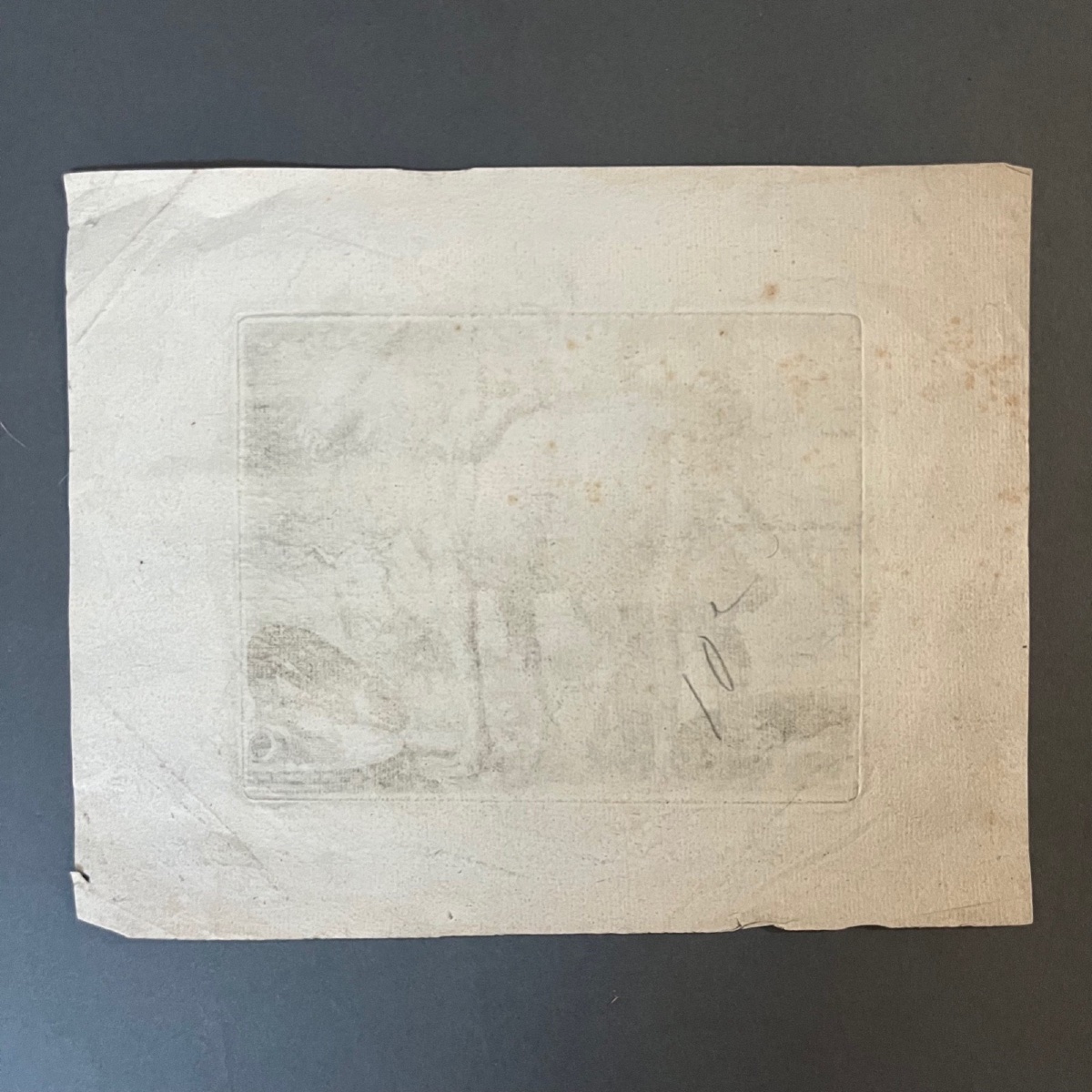 Engraving By Boëtius Adams Bolswert: A Man And Two Horses, 17th Century-photo-4