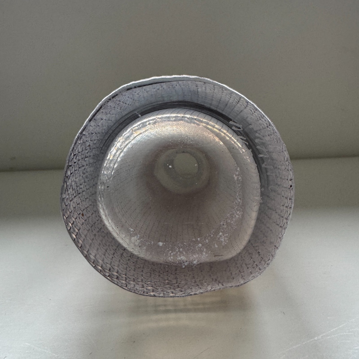 Hand-blown Glass Vase By Bertil Vallien For Kosta Boda, 1970s Scandinavian Design-photo-3