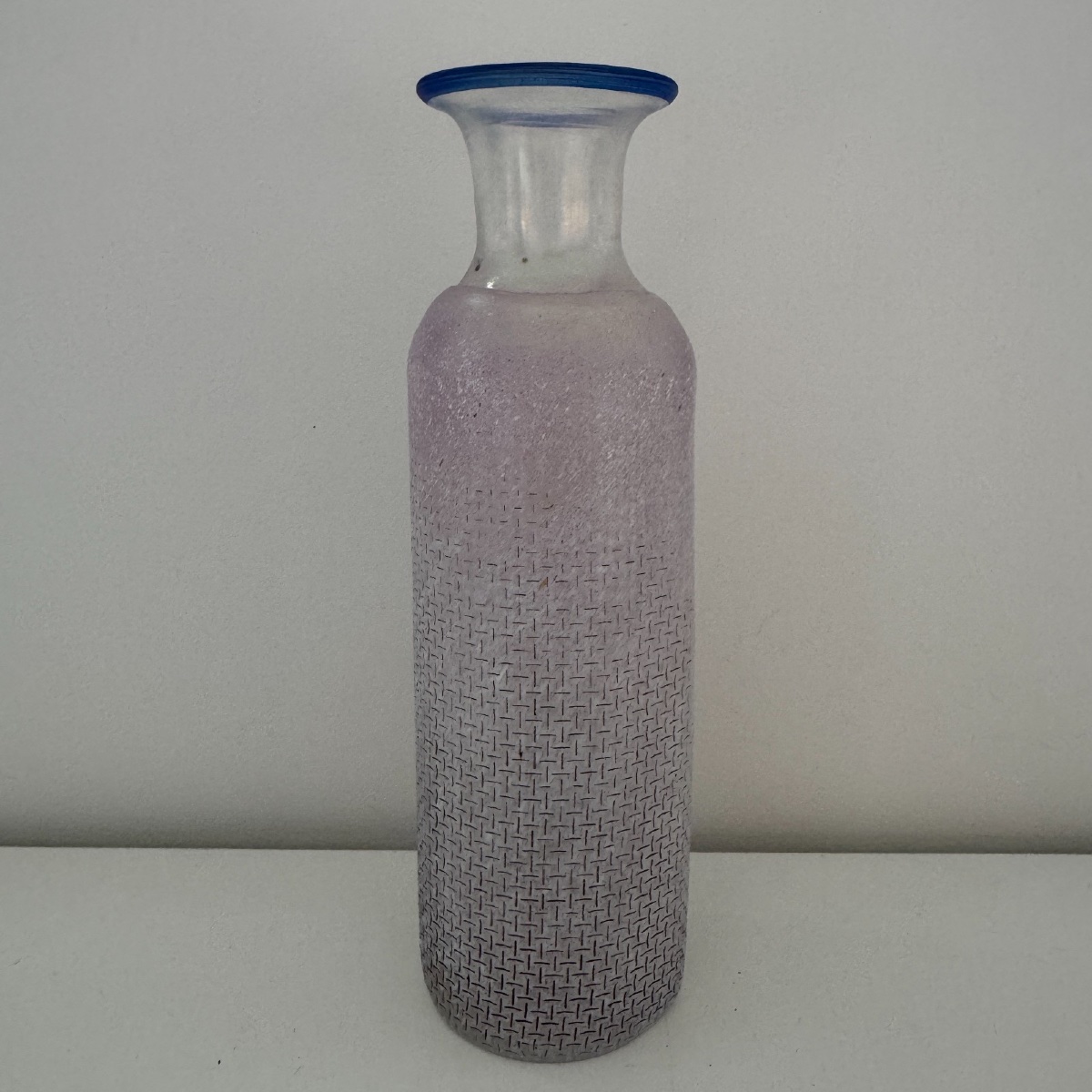Hand-blown Glass Vase By Bertil Vallien For Kosta Boda, 1970s Scandinavian Design