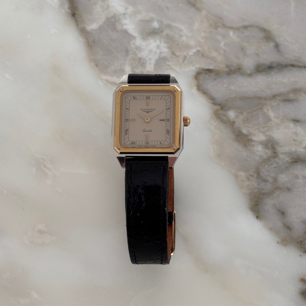 Montre Longines à quartz état neuf avec étiquette -photo-4