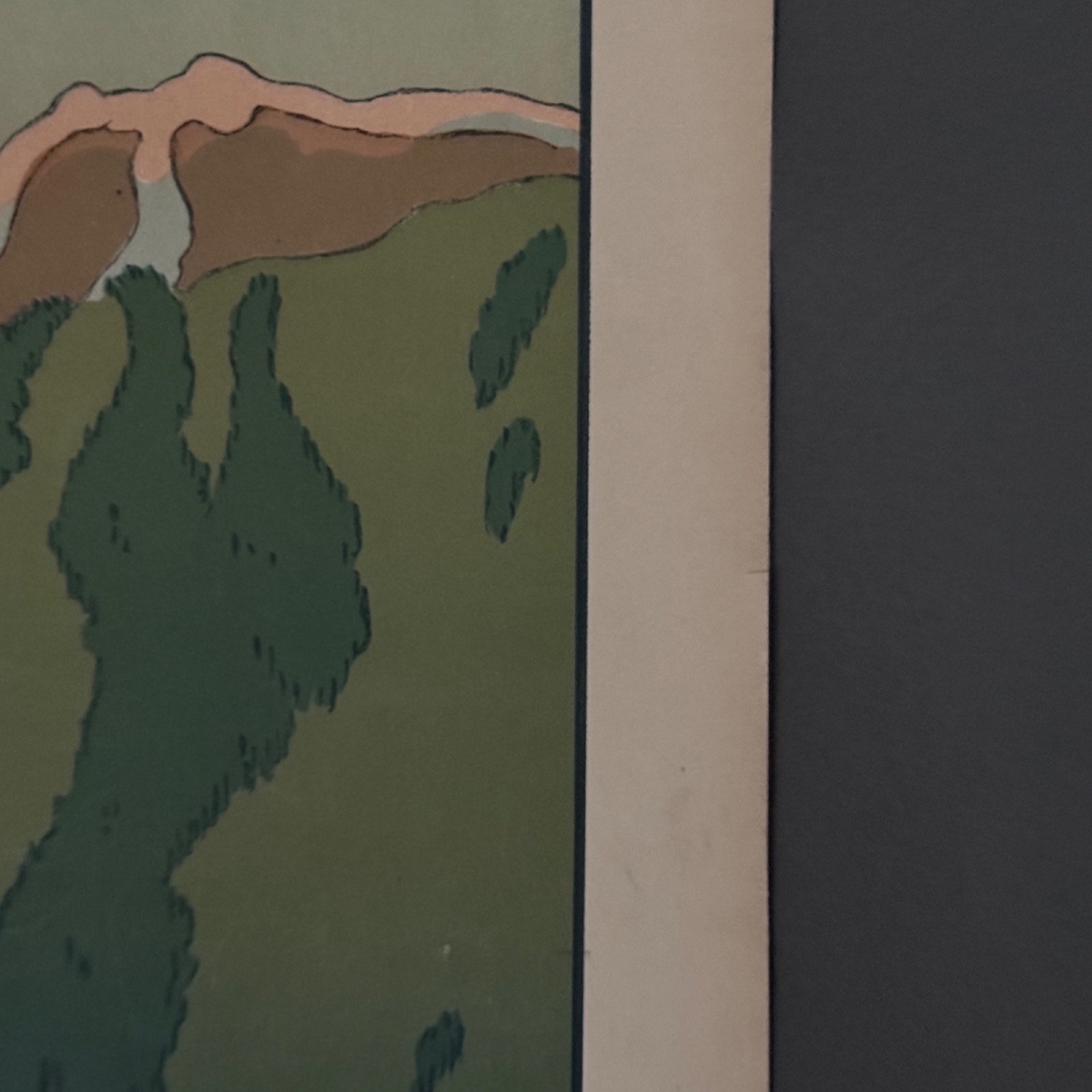 Lithograph By Henri Rivière, *aspects Of Nature*—*the Mountain* -photo-6