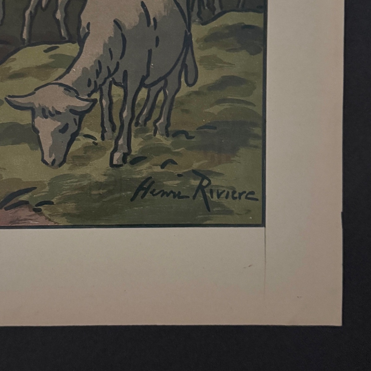 Lithograph By Henri Rivière, *aspects Of Nature*—*summer Evening* -photo-1