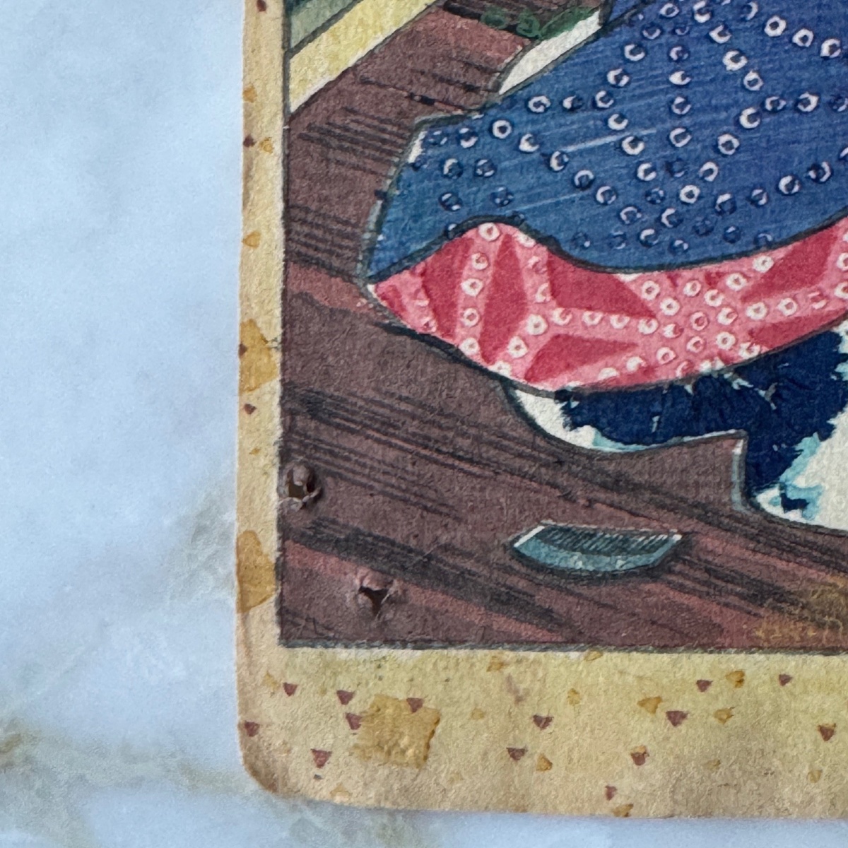 Antique Japanese Print By Toyokuni III Kunisada: Women In Kimonos -photo-5