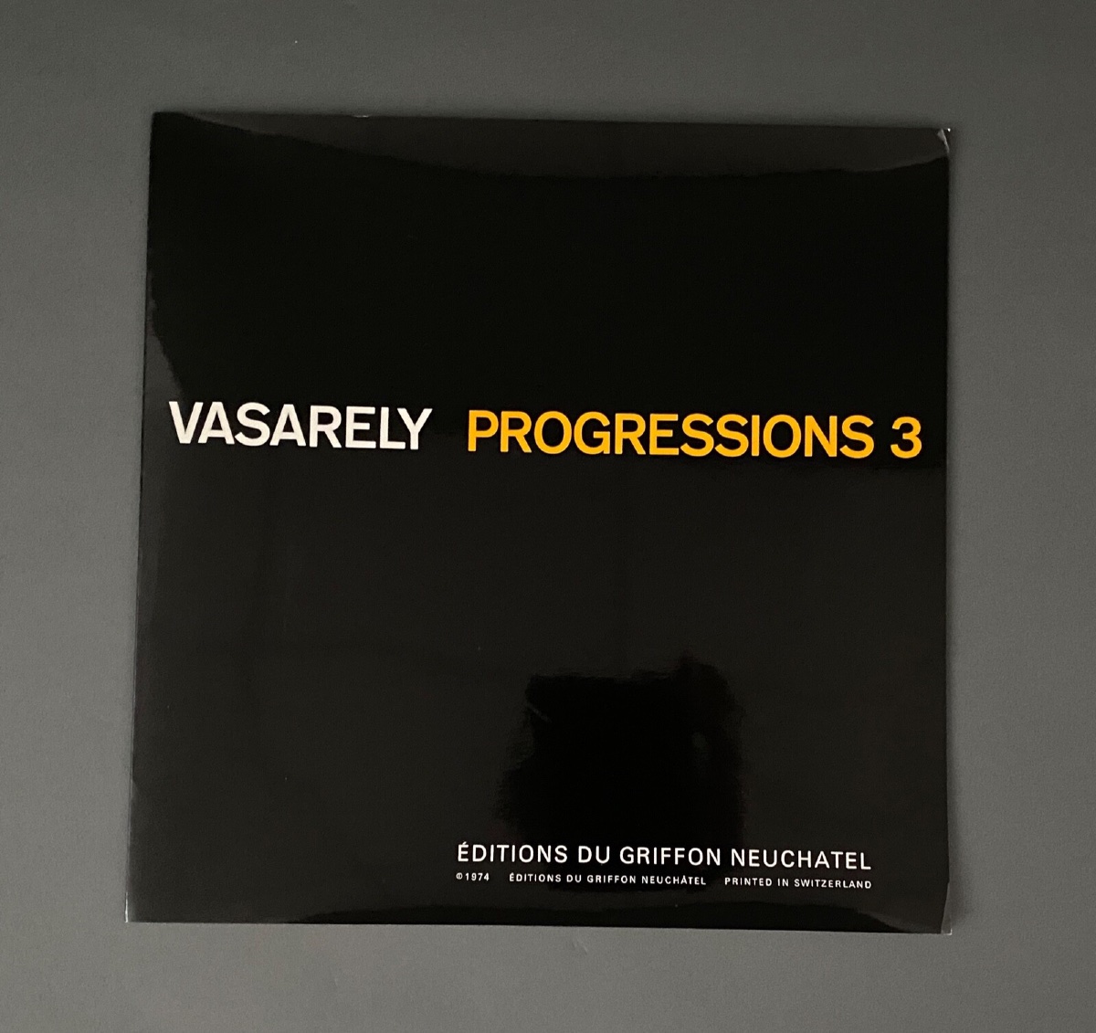 Vasarely Portfolio: Progressions, 3 Editions Du Griffon, Neuchâtel-photo-2