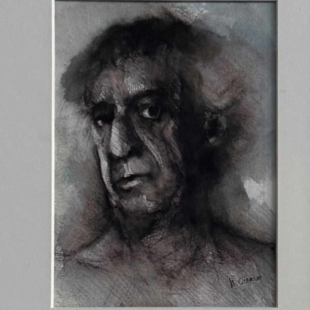 Two Drawings Of Men By Francis Giraud-photo-4