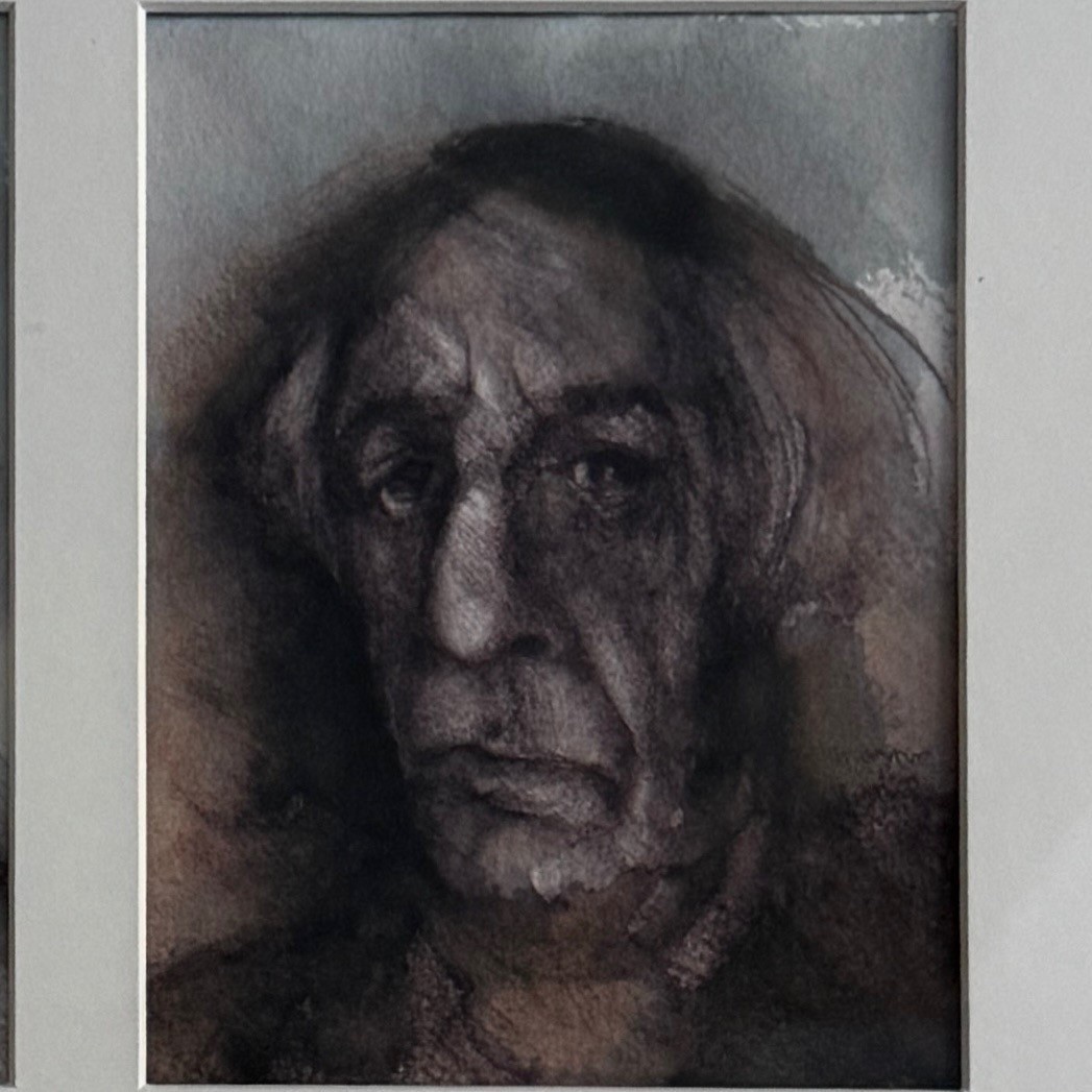 Two Drawings Of Men By Francis Giraud-photo-1