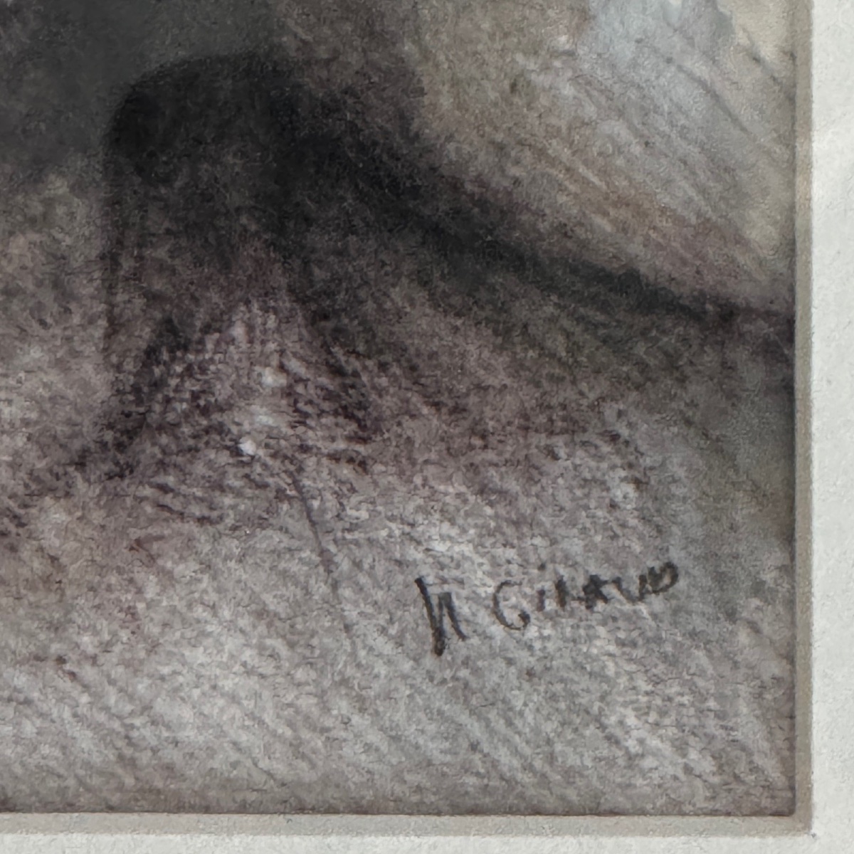 Two Drawings Of Men By Francis Giraud-photo-4