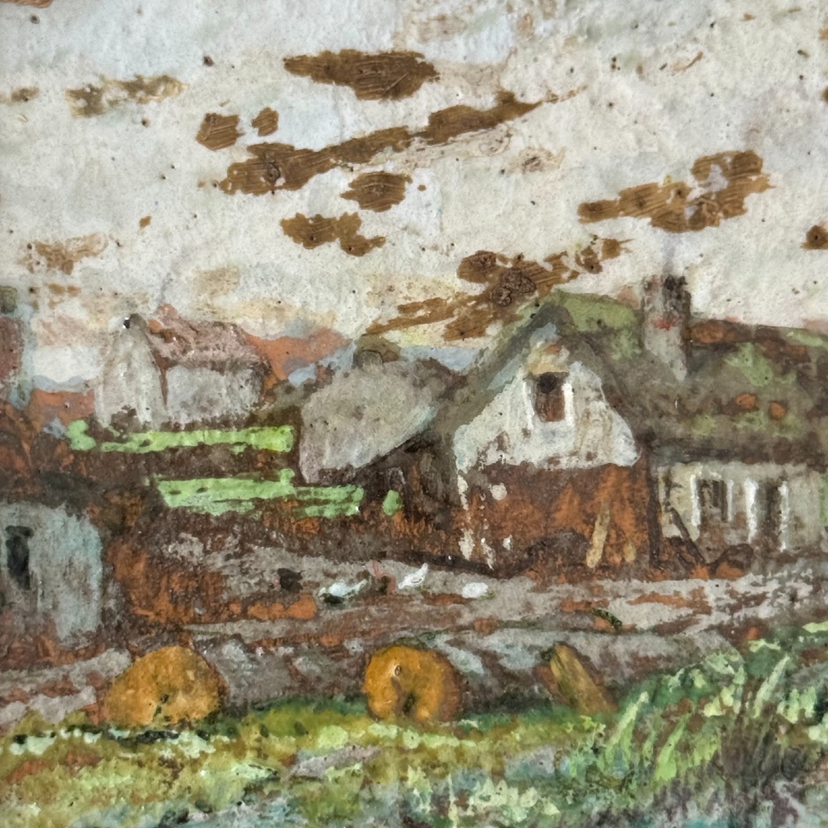 Peinture sur céramique Moyland Cleve par Martinuf Kuytenbrouveer 1884 -photo-5