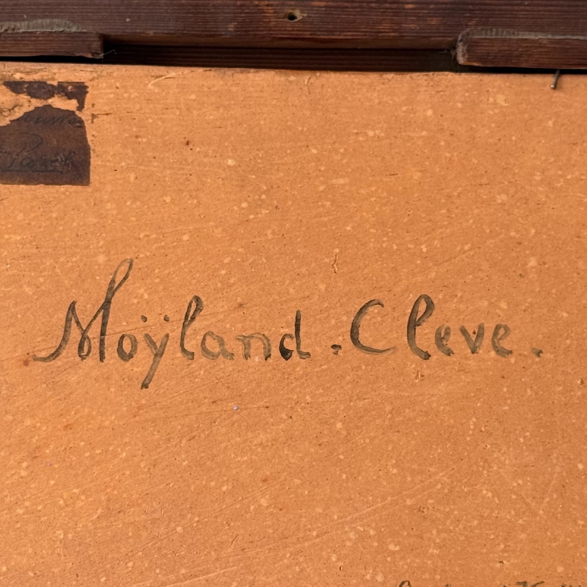 Peinture sur céramique Moyland Cleve par Martinuf Kuytenbrouveer 1884 -photo-7