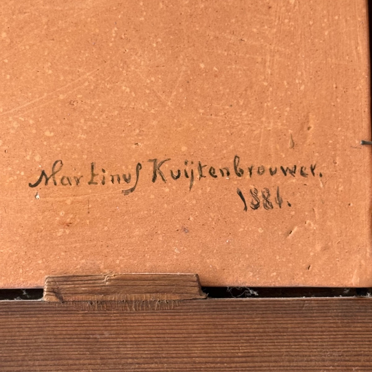 Peinture sur céramique Moyland Cleve par Martinuf Kuytenbrouveer 1884 -photo-8