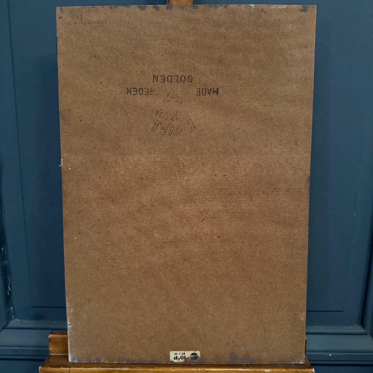 Oil On Cardboard, Modern Composition By François De Chabot, 1960–70 -photo-4