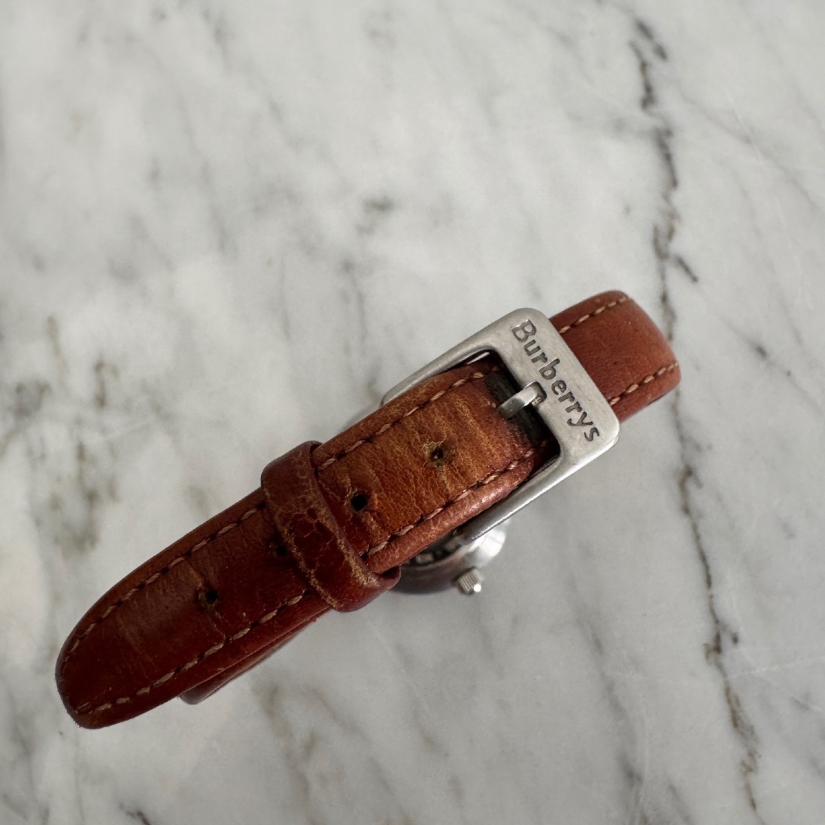 Burberrys Of London Swiss-made All Stainless Steel Watch - Reg Mod Sapphire Crystal -photo-4
