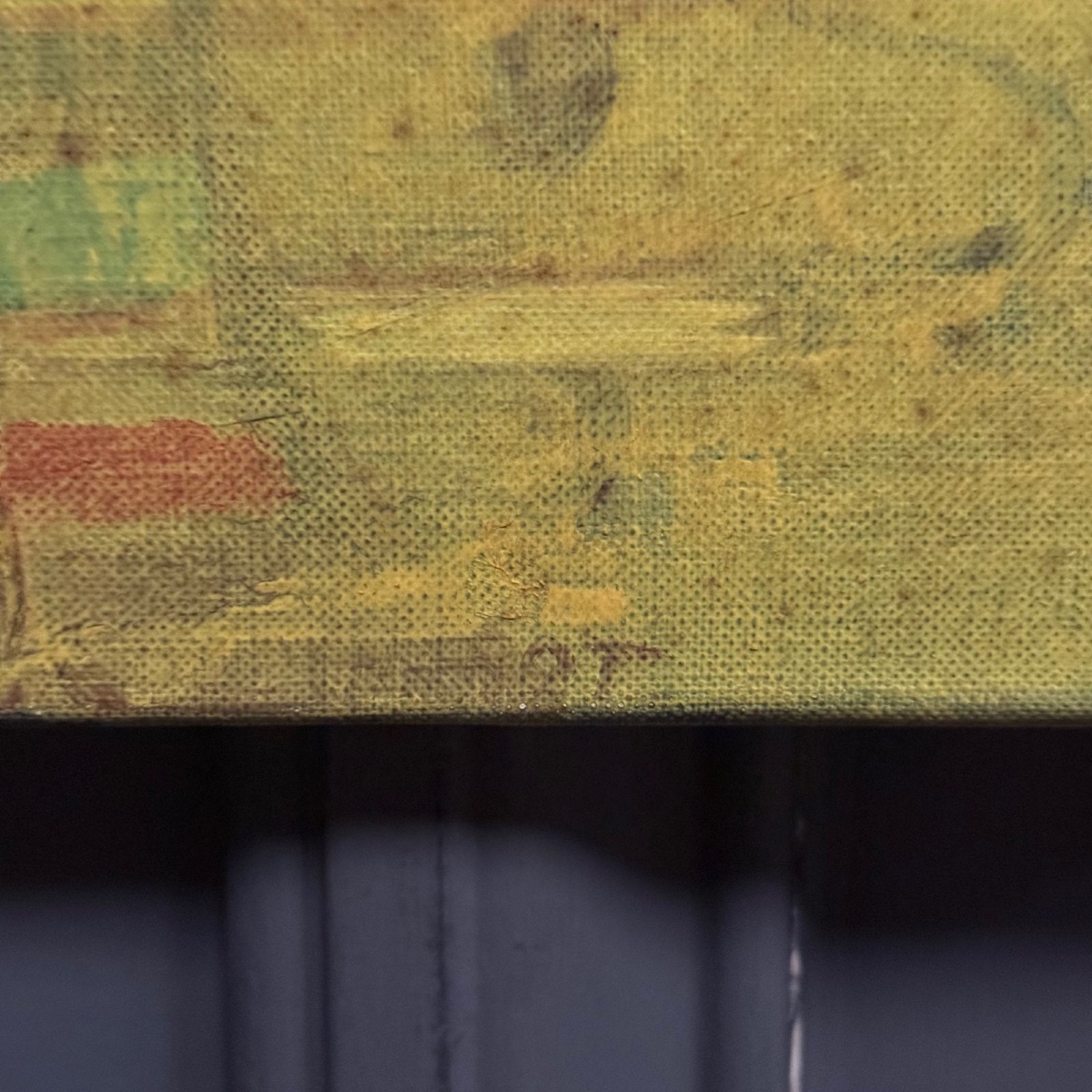 Oil On Canvas, Modern Composition By François De Chabot, 1960–70 -photo-4