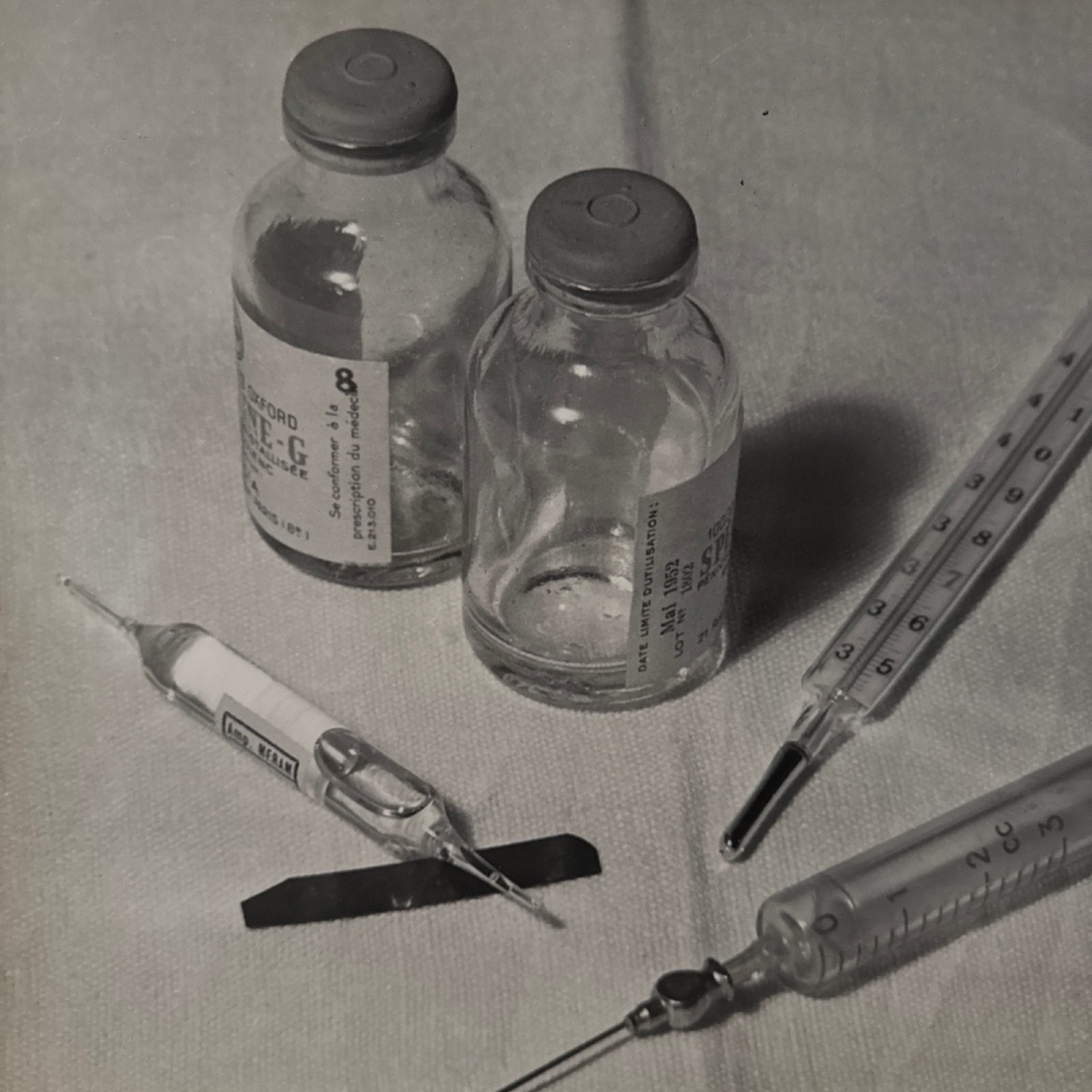 Photograph By Bernard Darot From The 20th Century Titled "flu" -photo-2