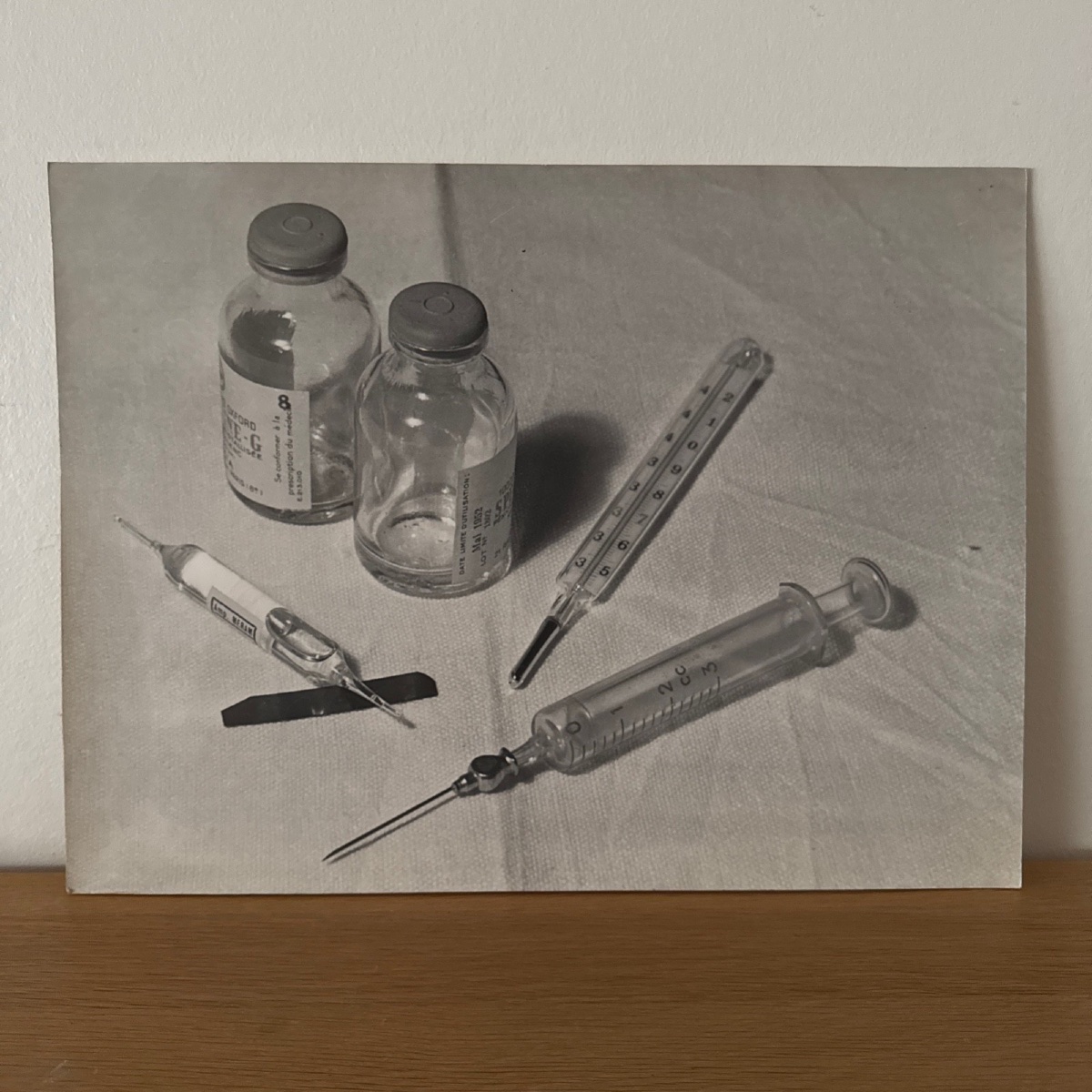 Photograph By Bernard Darot From The 20th Century Titled "flu" 