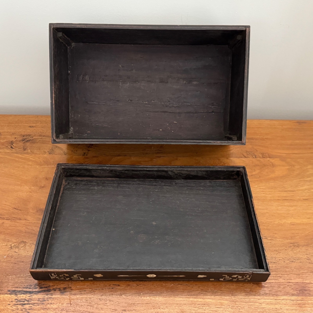Coffret incrusté de nacre Chine Vietnam fin XIXe -photo-6