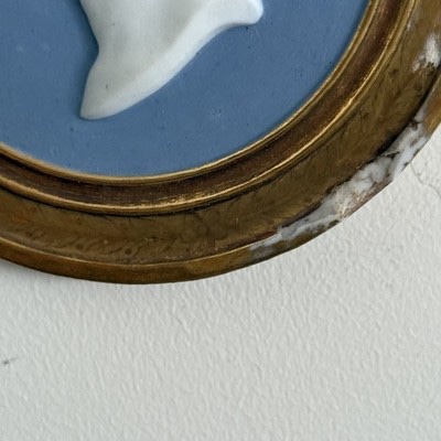 Napoleon I Bust Medallion, Made Of Biscuit Porcelain, Imperial Porcelain Manufactory Of Sèvres-photo-1