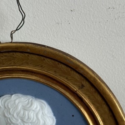 Napoleon I Bust Medallion, Made Of Biscuit Porcelain, Imperial Porcelain Manufactory Of Sèvres-photo-2
