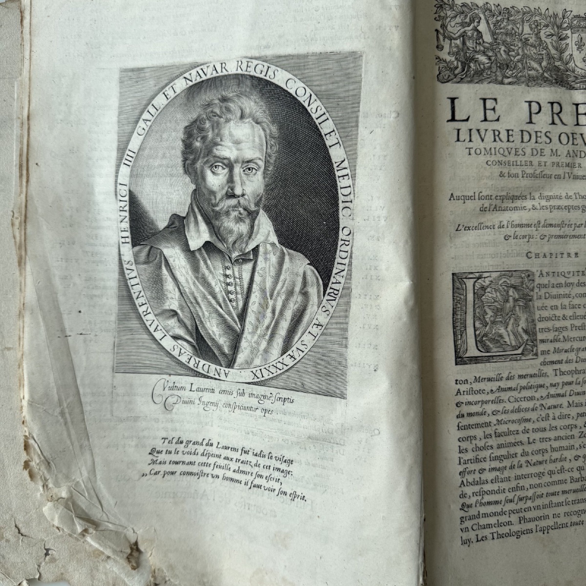 The Complete Anatomical Works Of André Du Laurens, Dated 1621 -photo-5