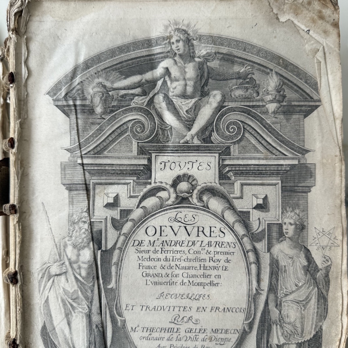 The Complete Anatomical Works Of André Du Laurens, Dated 1621 -photo-8