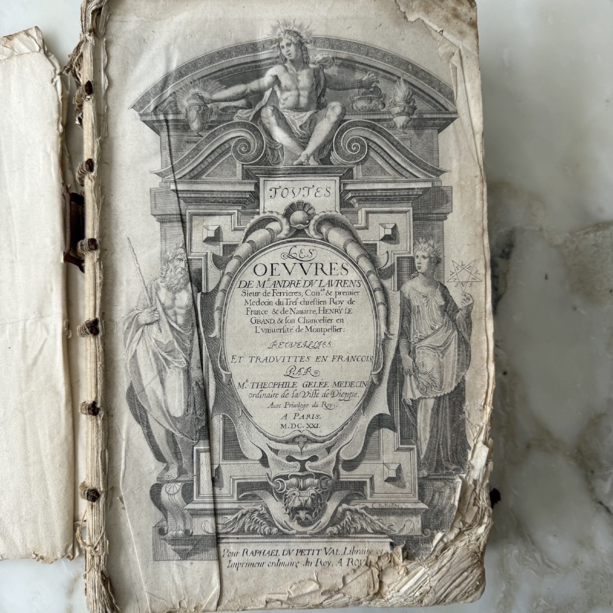 The Complete Anatomical Works Of André Du Laurens, Dated 1621 